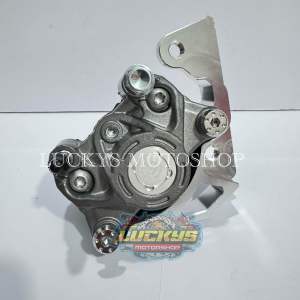 Kaliper 2 Piston Koin + Breket Kaliper Depan Nmax New Nmax Old Aerox 155