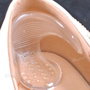 RunY Silicone Soft Insert Heel Wear-resistant insole High Heel Comfort Pad Feet Care Sole