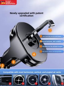 MONLEYTA | Vent-mounted Gravity Support Car Phone Holder