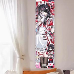 Hot Toys | Y2K Kawaii Medical Element Vertical Door Curtain Set Pink Red Cross Nurse Hat Print Fabric Door Panel Minimalist Sweet Decor C