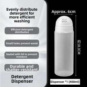Detergent Powder Waterproof Portable Large Capacity Sealing Storage Box