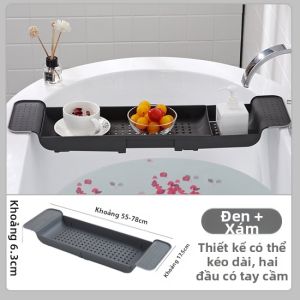 Kệ Tắm Có Thể Mở Rộng Thoát Nước Chống Trượt