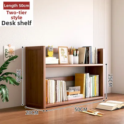 Multi-layer Simple Desktop Bookshelf Organizer