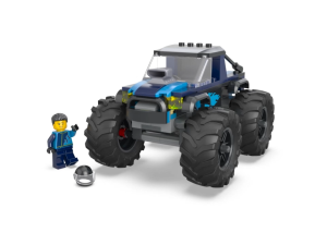 LEGO CITY 60402 Đồ chơi lắp ráp Chiến xe Monster xanh dương (148 chi tiết)