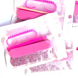  Manicure Set Nail File Manicure Sticks Manicure Brush for Professional & Home Nail Cleaning Tools