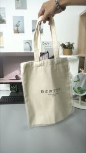 กระเป๋าผ้า สะพายข้าง สีพื้น กระเป๋าผ้าแคนวาส