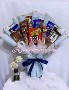 [KOMPLIT] Bucket Buket Snack Coklat Jajanan Hadiah Kado Wisuda Ulang Tahun Murah