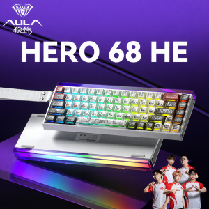 AULA | Transparent Magnetic High-performance Gaming Keyboard