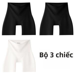 MiiOW | Quần lót nữ Catman nâng hông an toàn mùa hè chống ánh sáng mới 2025 Quần lót màu da dài hai trong một quần lót