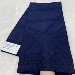Vải Ren Voan Thụy Sĩ 100% Cotton Atiku Cao Cấp Màu Xanh Lá Cây Chất Liệu Vải Khô Dành Cho Trang Phục Nam Áo Cưới Kiểu Dáng Châu Phi.