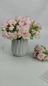 Bunga Carnation Mini Cabang 5 Anyelir Pom-Pom Artificial: Dekorasi Rumah & Acara