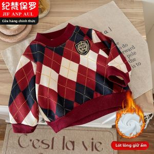 JIFANPAUL | Áo Len Dệt Dày Ấm Cho Trẻ Em