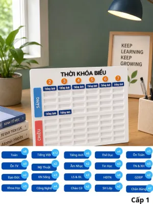 Thời khoá biểu in 3D tiện lợi