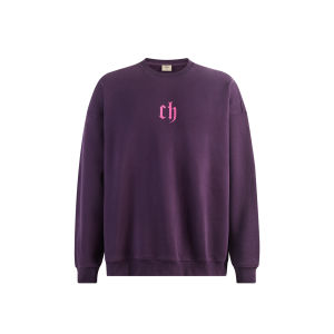 CHINISM | Casual Classic Crewneck Sweatshirt Long Sleeve Black