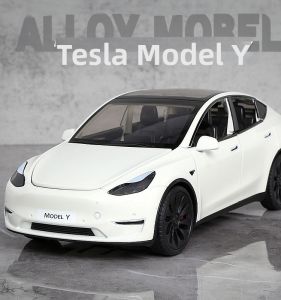 CHEZHI | Tesla ModelY Simulation Alloy Car Toy