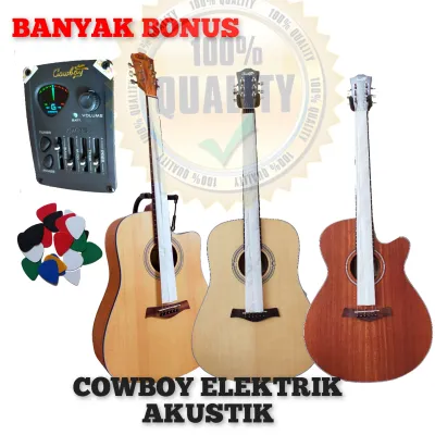 gitar akustik cowboy original tipe gwc240&gwc235