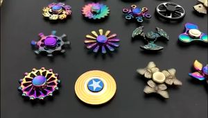 [Kim Loại] Spinner Con Quay Đồ Chơi Fidget Con Quay Vô Cực Nado Xả Stress Đồ Chơi Trẻ Em Con Xoay
