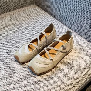 Vintage Ballet Style Training Shoe Women