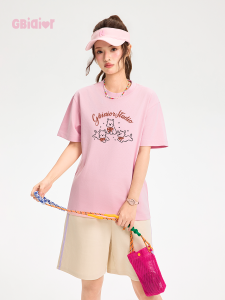 Gbiaior | Cute Slimming Dog Print T-shirt