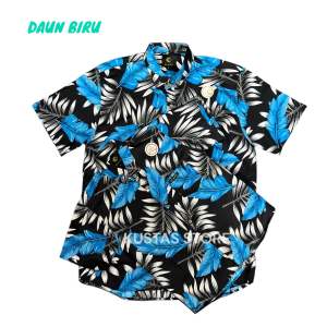 New Couple Kemeja Motif Surfing Ayah Dan Anak laki laki cowok Motif Terbaru