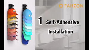 Baseball Cap Organizer Space Saving Plastic Hat Organizer Hat Closet Hat Rack Door Closet Hat Holder