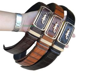 Thắt Lưng Nam Da Bò Lớp 1 Da Trơn & Dập Vân Cá Sấu Khóa Tự Động-Khoá Tăng Phong Cách Hàn Quốc  Cao Cấp- Dây Lưng- Dây Nịt Da Bảo Hành 12 Tháng