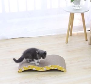 M Shape Cat Scratch Board Cat Cat Scratcher 444CM (Free Catnip) *21*