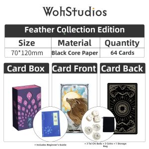 WohStudios | Broken Mirror Guapai Cards Yi Philosophy and Sixty-four Hexagrams Collectible