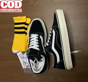 Sepatu vans old school premium oldscool classic Sneaker vans old skool classic bw