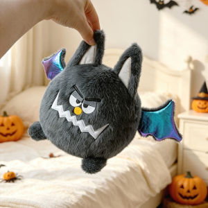 Cute Halloween Dango Plush Toy Bat Toy Halloween Party Supplies Decor  Halloween Stuffed Doll For Kids Game Fans Gift Home Decor