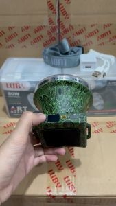 Senter Kepala LED Luby 80 Watt L-1913L Cahaya Putih Anti Air Tahan 50 Jam Polymer Baterai 8Ribu mAh