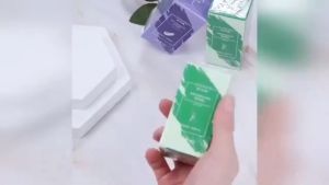 Green Tea Facial Cleansing Stick Blackhead Remover Oil Control Anti-Acne Eggplant Solid Purifying Clay Stick Mask Deep Cleaning Moisturizing Brightening Face Mask Pimple Remover Pore Shrinkage 40g