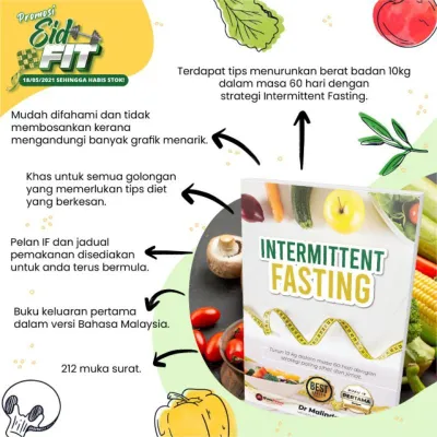 Buku Intermitten Fasting Buku Diet Intermittent Fasting Buku IF DR Malinda Buku Kurus