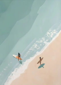 Summer Girl Swimming Pool Party Beach Sea Ocean Boat Wall Art Nordic Poster Diamond Painting Picture for Living Room De