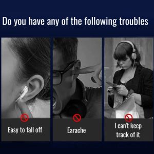 Bone Conduction Wireless Bluetooth Earphones Not In The Ear Running Sports Ear Mounted Earphone