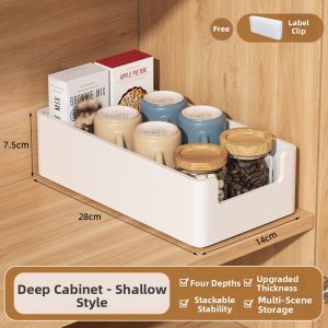 youqin | Cabinet Organizer Snack Storage Box Right Angle