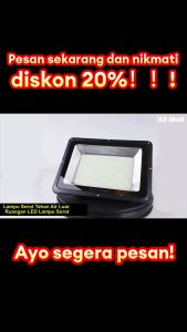LAMPU SOROT LED Lampu Tembak Flood Light 222V Putih 500W Outdoor Taman Panggung tahan air IP67