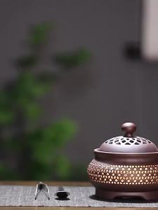 Nan Jue   Night Light Electronic Incense Burner Home Timer Temperature Adjustment Creative Sandalwood Incense Burner Agarwood Electric Incense Burner