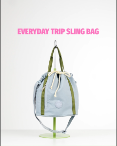 Exsport Everyday Trip Sling Bag Dark Olive M