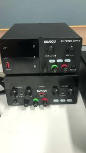 KUAIQU | KUAIQU Factory 2024 Newest DC Lab Power Supply Titanium Anodized Motor Starts Short Killer OCP OVP Adjustable 160V 2A 30V 10A 5A