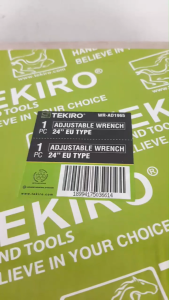 Kunci Inggris 8 10 12 15 18 24 inch Tekiro Kunci Bago Chrome 8" 10" 12" 15" 18" 24"