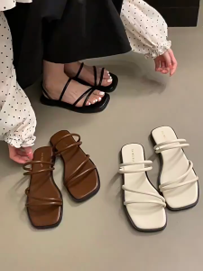 DÉP XỎ NGÓN KIỂU NỮ SANDAL THỜI TRANG NHIỀU MÀU ĐẾ BỆT HOTREND - MINA