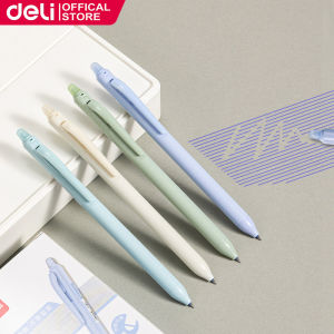 Deli 0.5mm Erasable neutral pen Press Erasable Gel Pen 1pc SA261