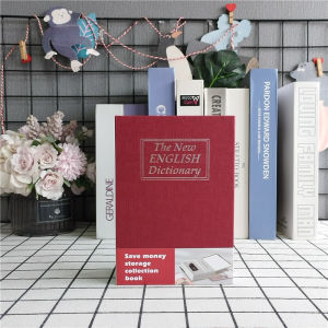 Creative Book Safe Box Password Lock Sight Secret Hide Bookshelf Decorative Storage Box For Kids Coins Money Box Birthday Gifts