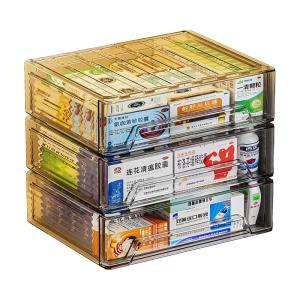 youqin | Transparent Large Capacity Multi-layer Medical Storage Box for Household