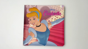 Disney Princess Cinderella Story Book Padded Hardcover For Kids