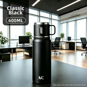 MENGCHUANG | Thermal Insulated Business Tea Infuser Flask