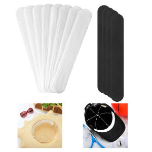 10pcs Hat Sweat Liner Self Adhesive Hat Liners Sweat Prevention Makeup Stains Hats for Women Men Hats Liners Protection