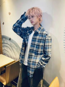 Mera Blue Gingham Shirt: A Timeless Checked Shirt for Men