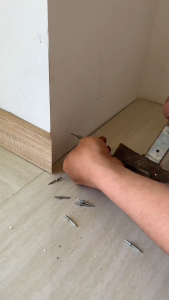 Double-Pointed Headless Nails for Skirting Board & Baseboard - Invisible Sharp Woodworking Nails for Solid Wood Trim & Furniture - Heavy Duty DIY Hardware